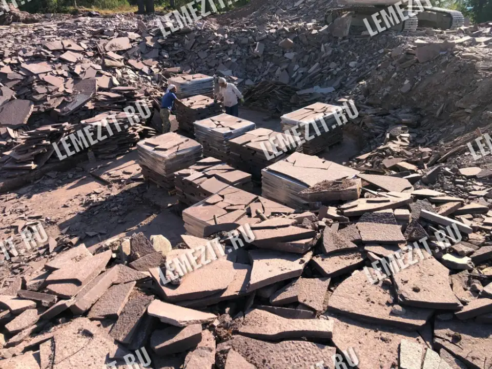 карьер по добыче природного камня лемезит